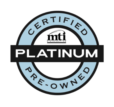 certified pre-owned equipment - Plantinum