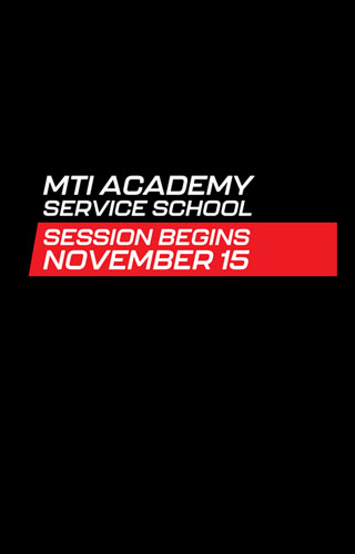 MTI Academy service school banner mobile